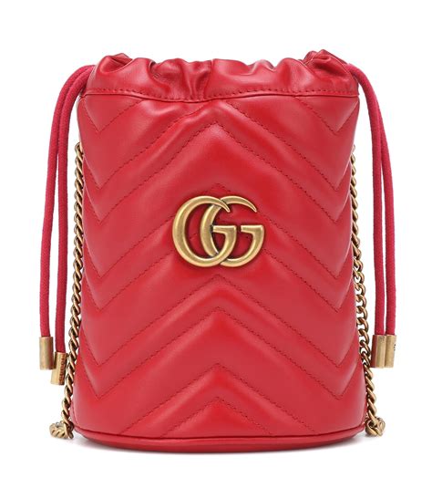 gucci drawstring bag cheap|gucci marmont mini bucket bag.